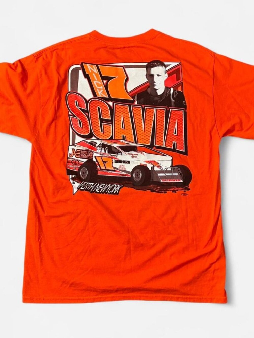 NASCAR Men's Orange T-shirt